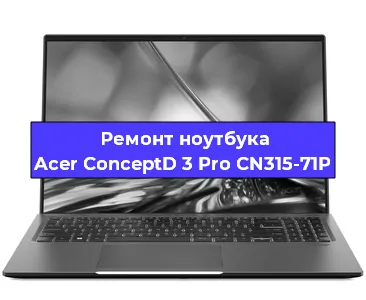 Ремонт ноутбуков Acer ConceptD 3 Pro CN315-71P в Волгограде